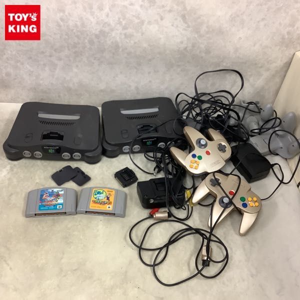 1円〜 訳あり NINTENDO64 本体 コントローラー マリオテニス64 等