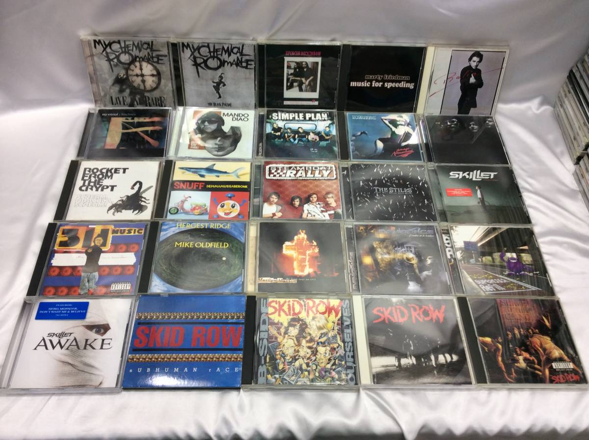 2025年最新Yahoo!オークション 中古 ジャンク CD 洋楽 ロック系 計200