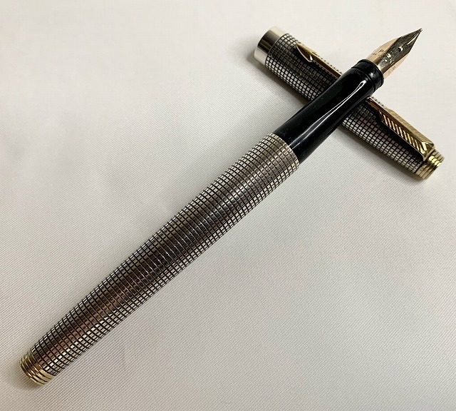 PARKER パーカー 万年筆 STERLING刻印 ペン先14K XFCKAK9045