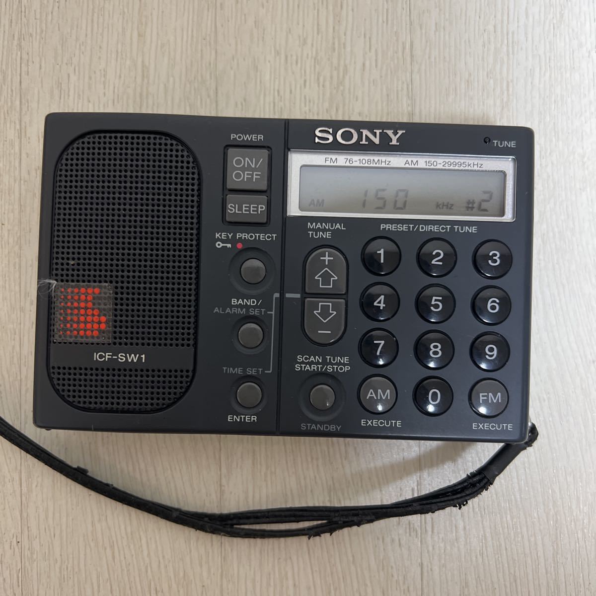SONY ソニー ICF-SW1S FMステレオ .: SONY ソニー ICF-SW1S
