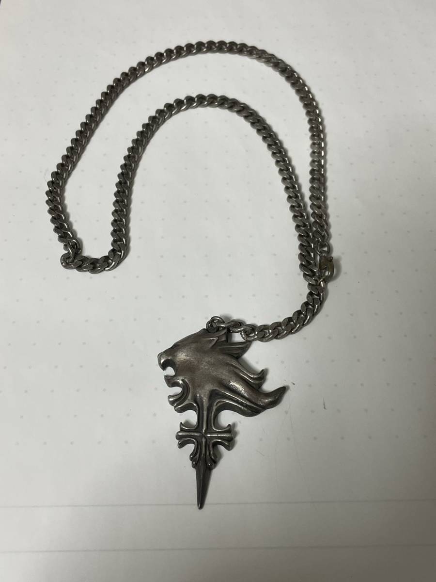 ファイナルファンタジー8 スリーピングライオンハート シルバーネックレス FINAL FANTASY シルバー925