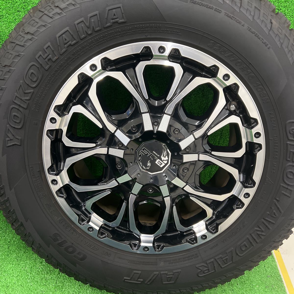 4601 WORK BJS 16インチタイヤセット T31エクストレイルに使用 SUV 