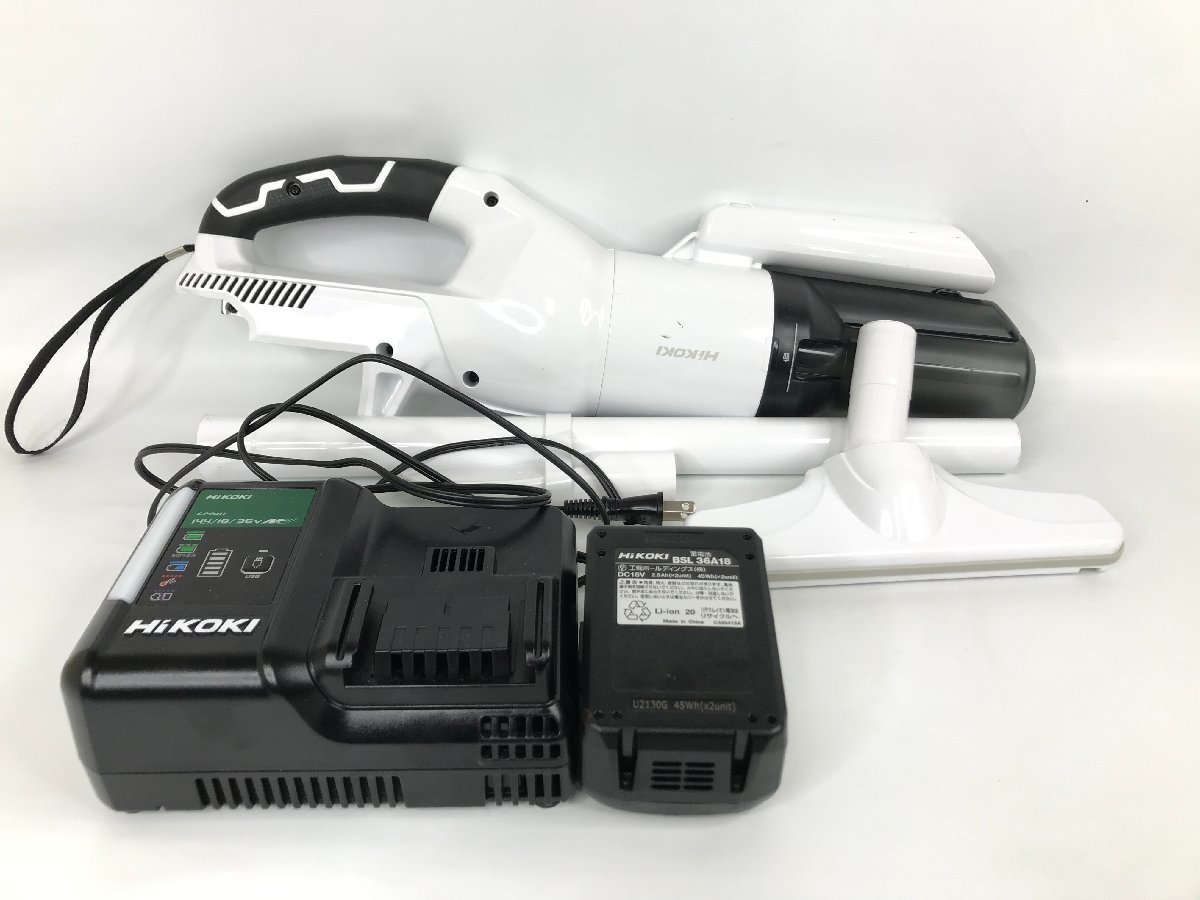HIKOKI ハイコーキ R36DB コードレス掃除機 バッテリーセット UC18YLD2 Ｂ2-02