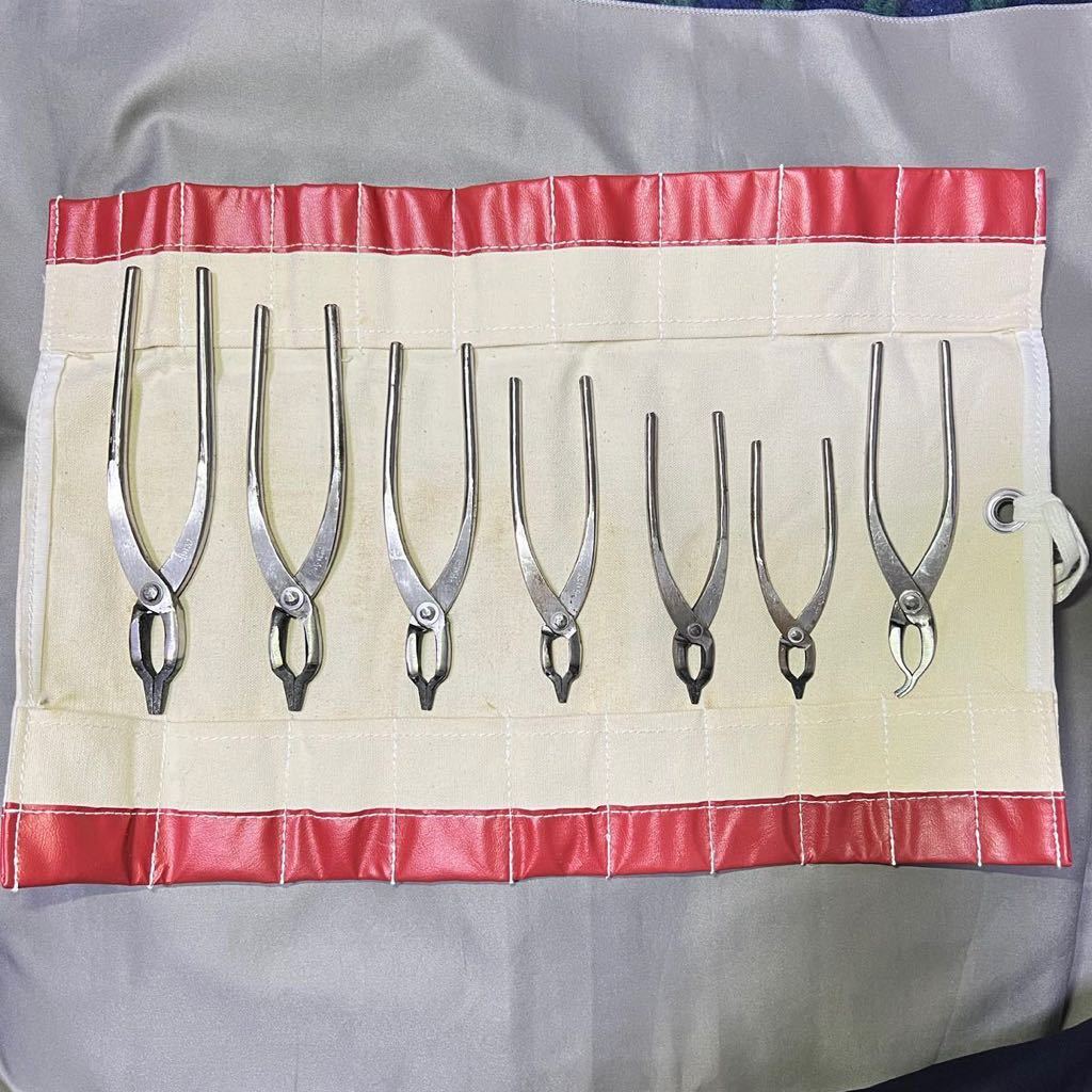 小次郎 石留ヤットコ 7本セット 奴床