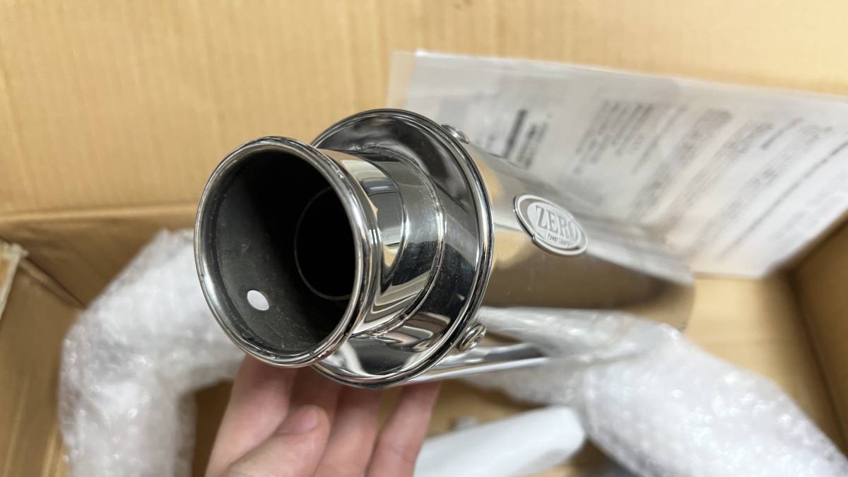 アドレスv125用 マフラー レーシングサービス ゼロ RS ZERO：POWER