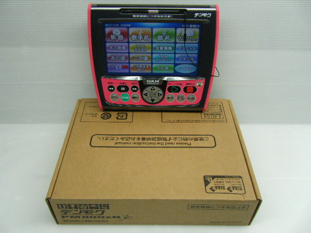 ○ 第一興商 DAM PM800ZB デンモク リモコン 動作品 ① オーディオ機器