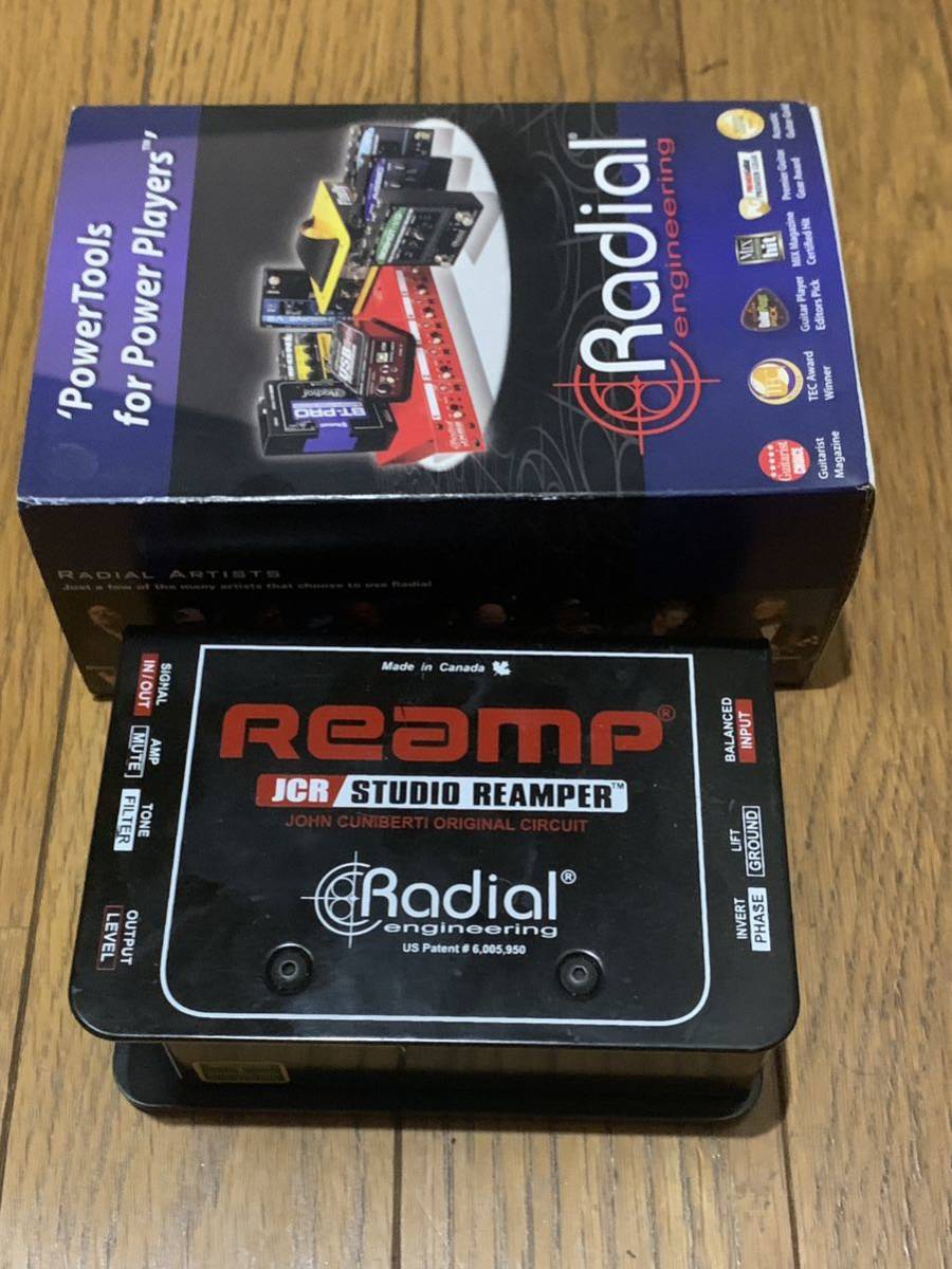 楽器・機材 RADIAL X-AMP リアンプ 逆DI