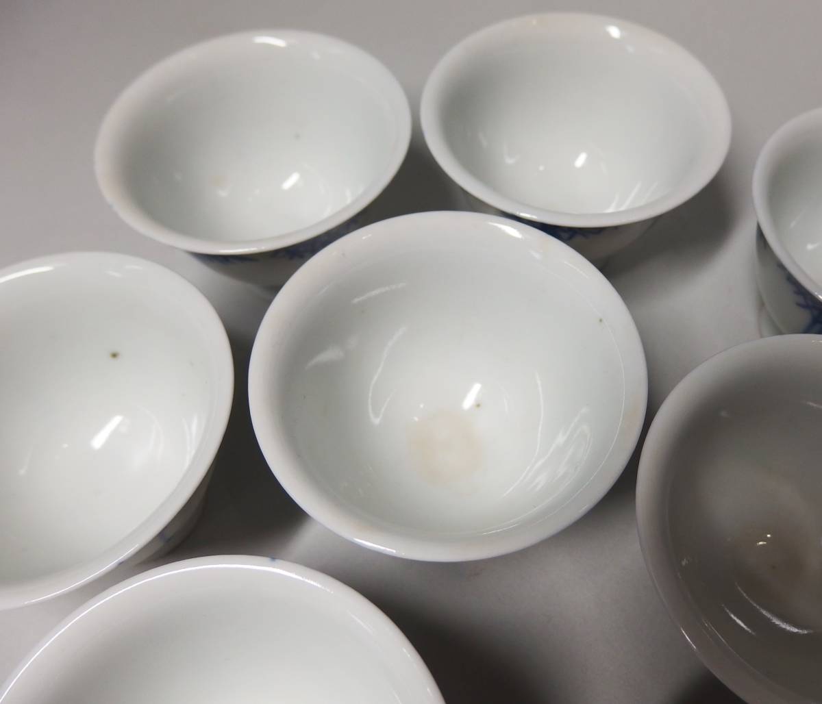 京焼/和峰作/染付笹竹文煎茶碗十客揃/茶器/煎茶道具の入札履歴 - 入札