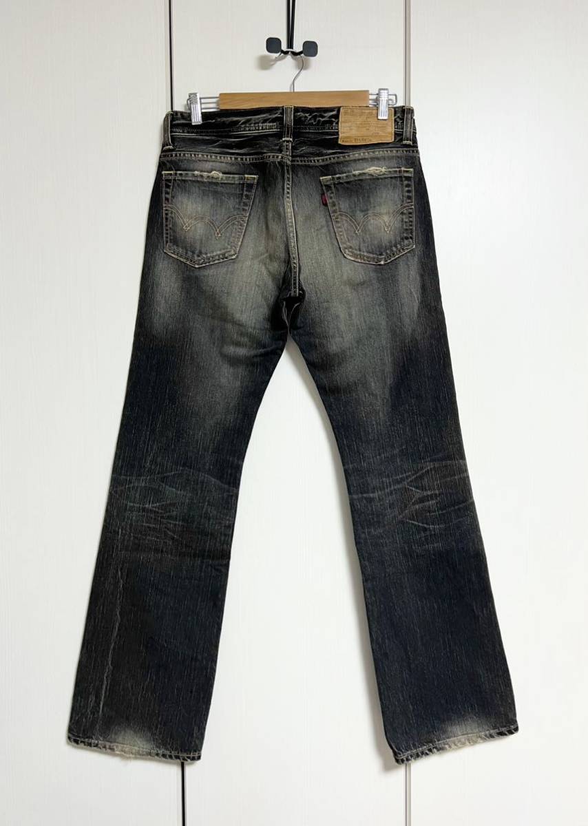 EDWIN] 511RV ヴィンテージ加工 ブーツカットデニムパンツ 32 日本製 