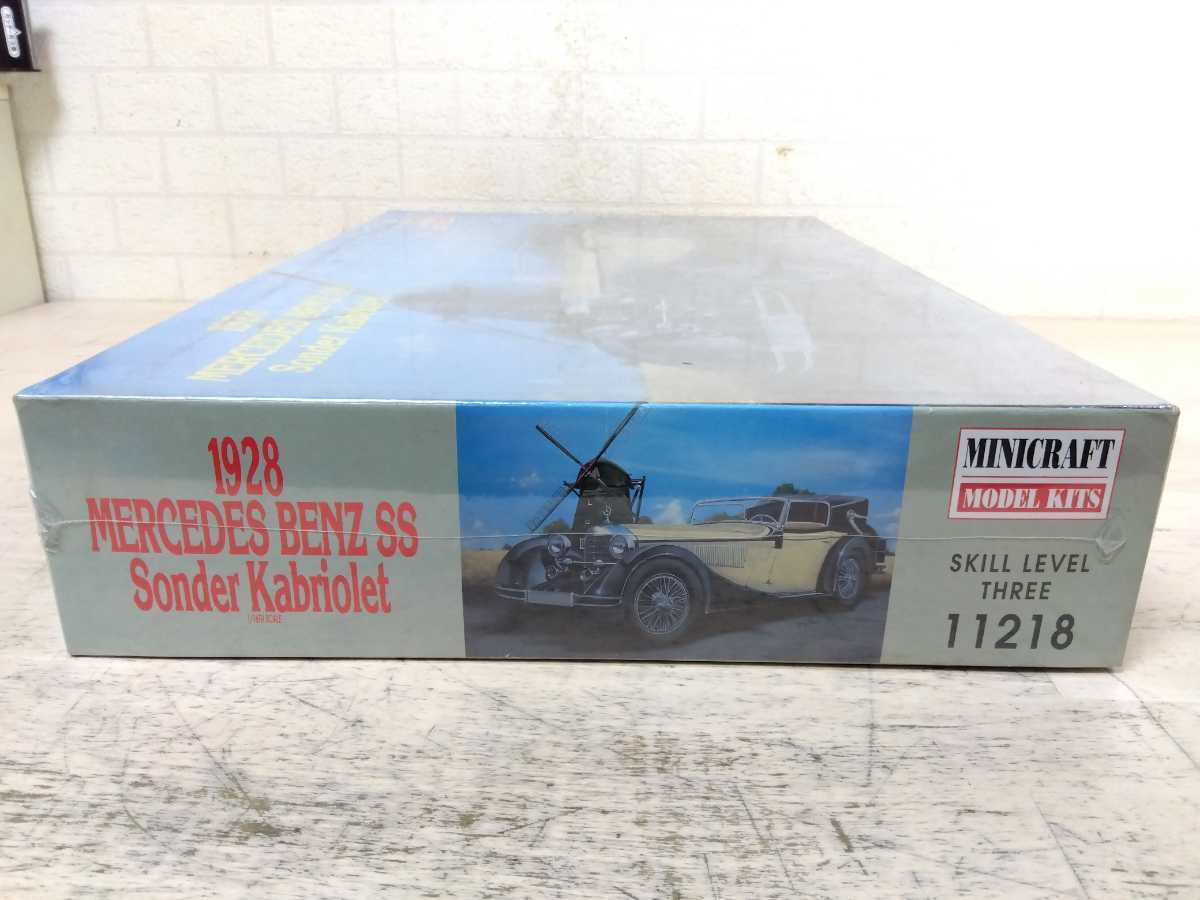 897□1/16 MINICRFT ミニクラフト 1928 MERCEDES BENZ SS Sonder 