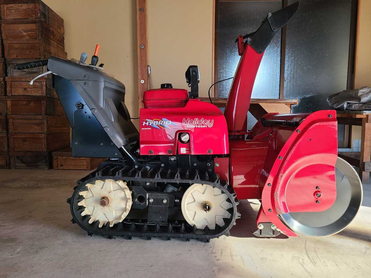 HONDA ハイブリッド 除雪機 HS980i Snow Removal Goods Flower