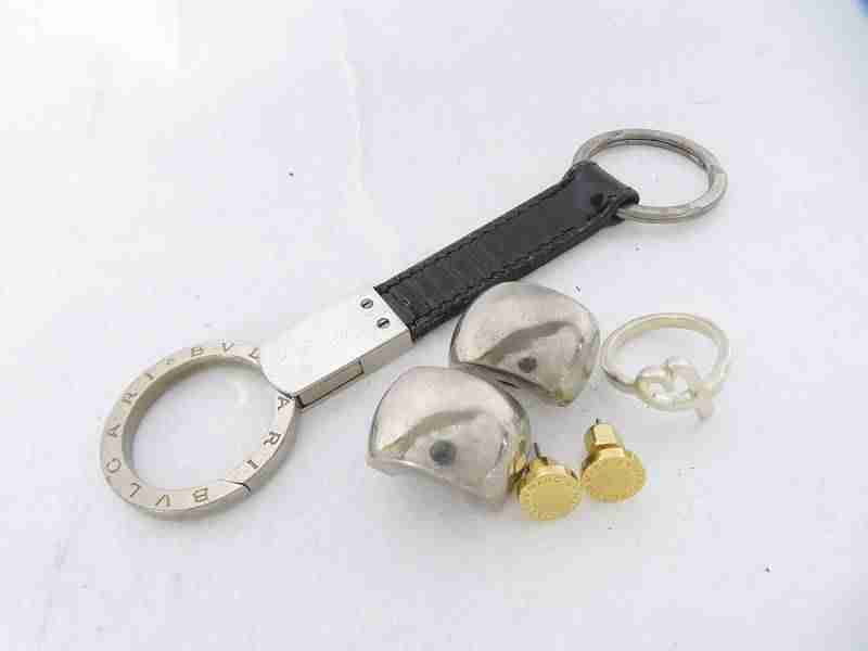 1円 ティファニー ブルガリ他 リング キーホルダー等 セット BY230