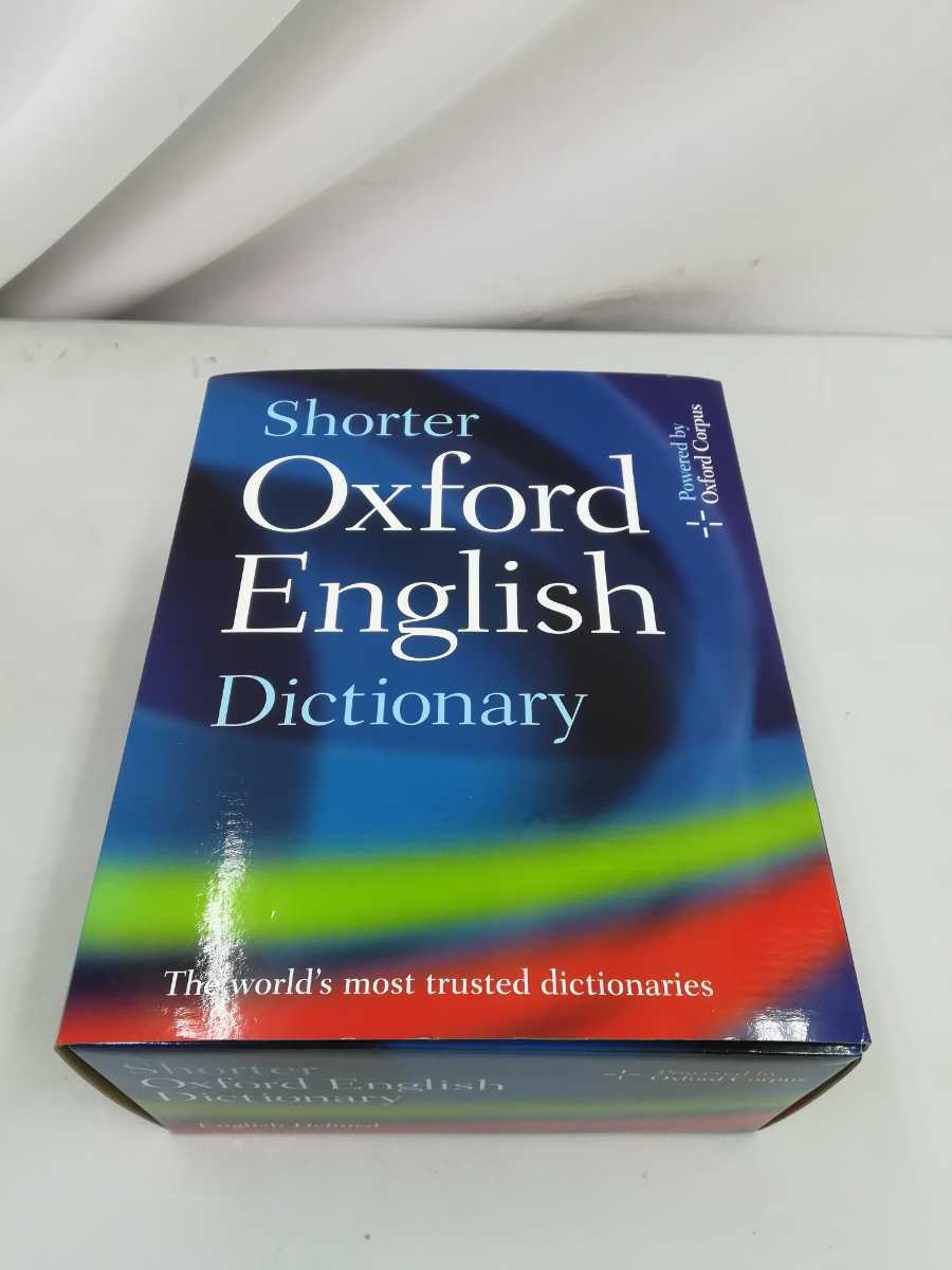Shorter Oxford English Dictionary 第6版 2冊組 洋書/英英辞典/英語