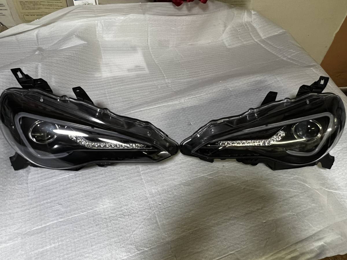BRZ 86 社外？ヘッドライト 前期 ZN6 左右セット 中古 ジャンク 【公式
