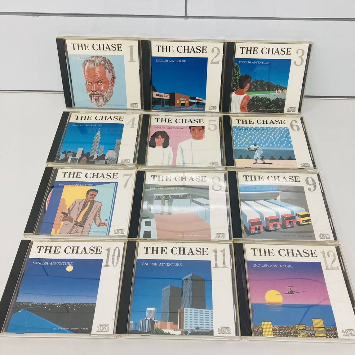 イングリッシュ アドベンチャー THE CHASE 教材 CDのみ 1～12 再生