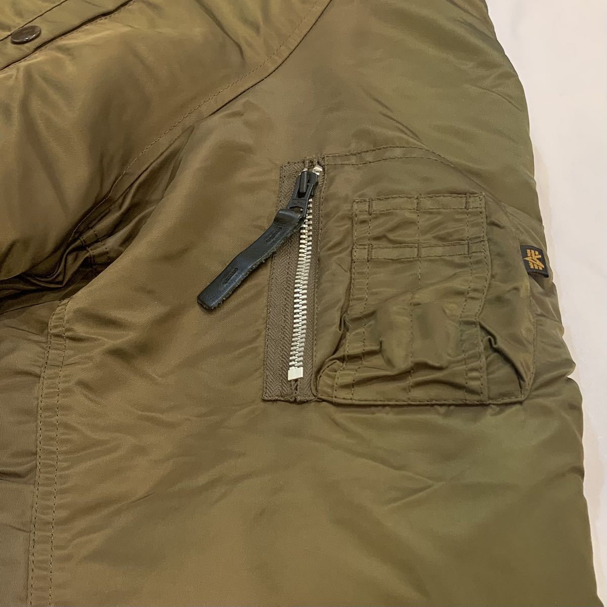 90年代 USA製 軍規格アルファ N3B フライトジャケット ビンテージ