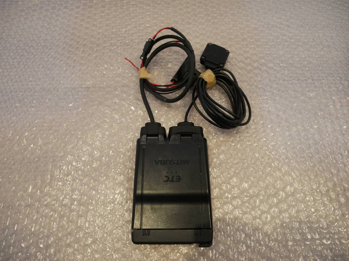 ミツバ製 バイク用ETC車載器 MSC-BE61 アンテナ分離型 インジケーター