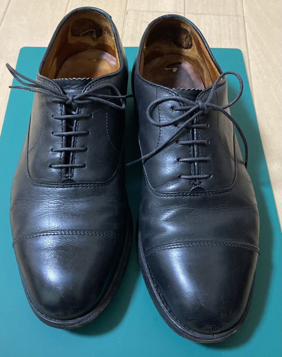 オールデン 907 US7 Alden ストレートチップ カーフ ダメージ有 レザー