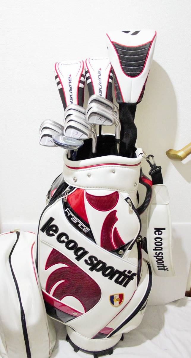 ▼ TaylorMade ゴルフセット ▼ テーラーメイド　初心者ＯＫ　男性右利き フルセット