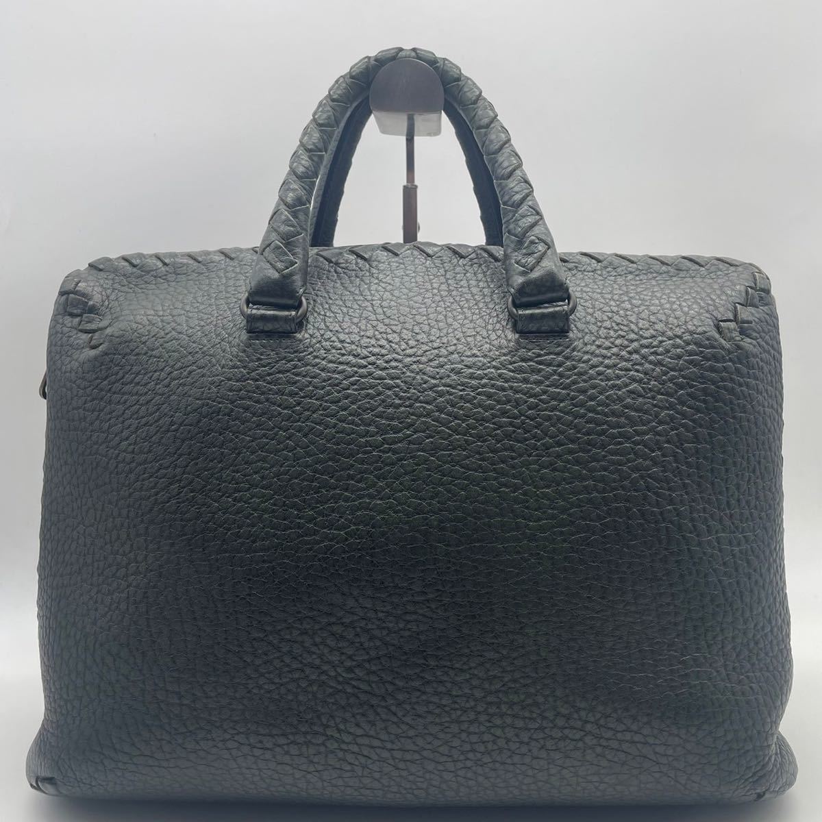 1円《美品》BOTTEGA VENETA ボッテガヴェネタ エンボスレザー ビジネス