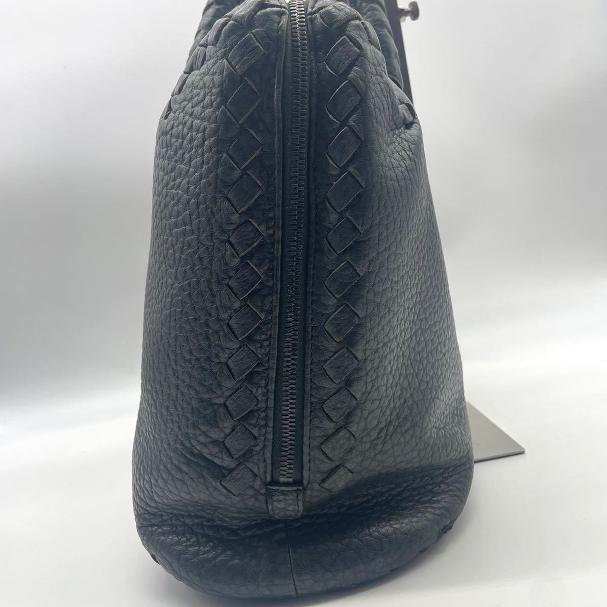 1円《美品》BOTTEGA VENETA ボッテガヴェネタ エンボスレザー ビジネス