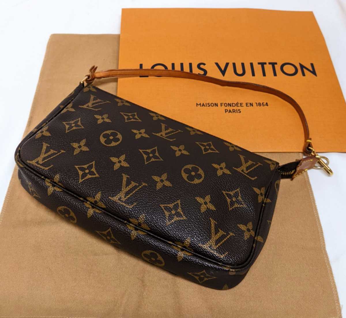 １円スタート【極美品】LOUISVUITTON　ルイ・ヴィトン　長財布　モノグラム　アクセソワール　ショルダーバッグ　