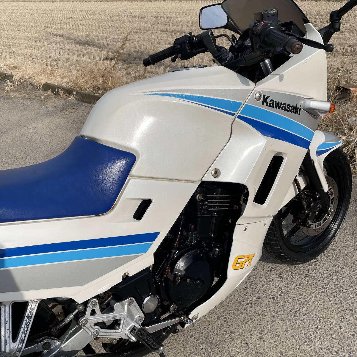 カワサキ GPX250R 実動 好調 希少カラー EX250E(検CB CBR CBX VTZ DT 