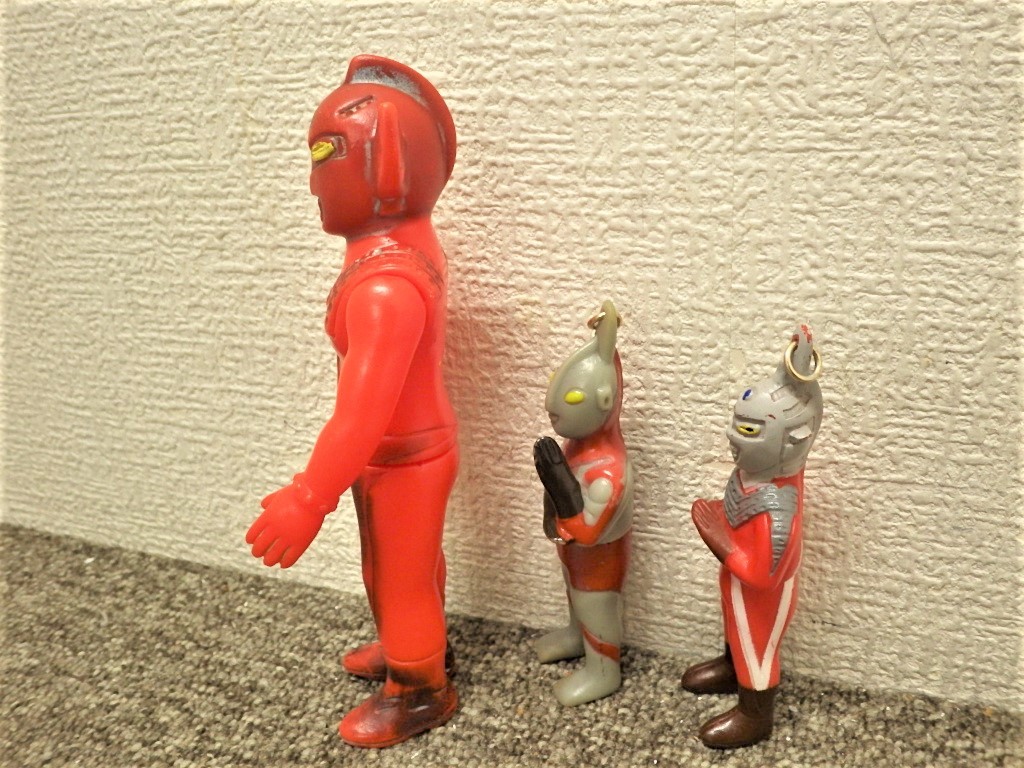 K207-2◯円谷プロ ウルトラマン 3体セット ウルトラセブン ニッコー