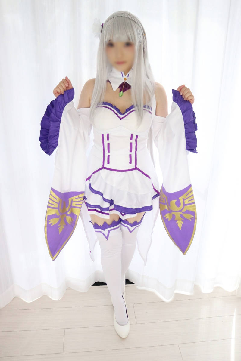 Re:ゼロから始める異世界生活(リゼロ)　エミリア　フルセット　女性Sサイズ