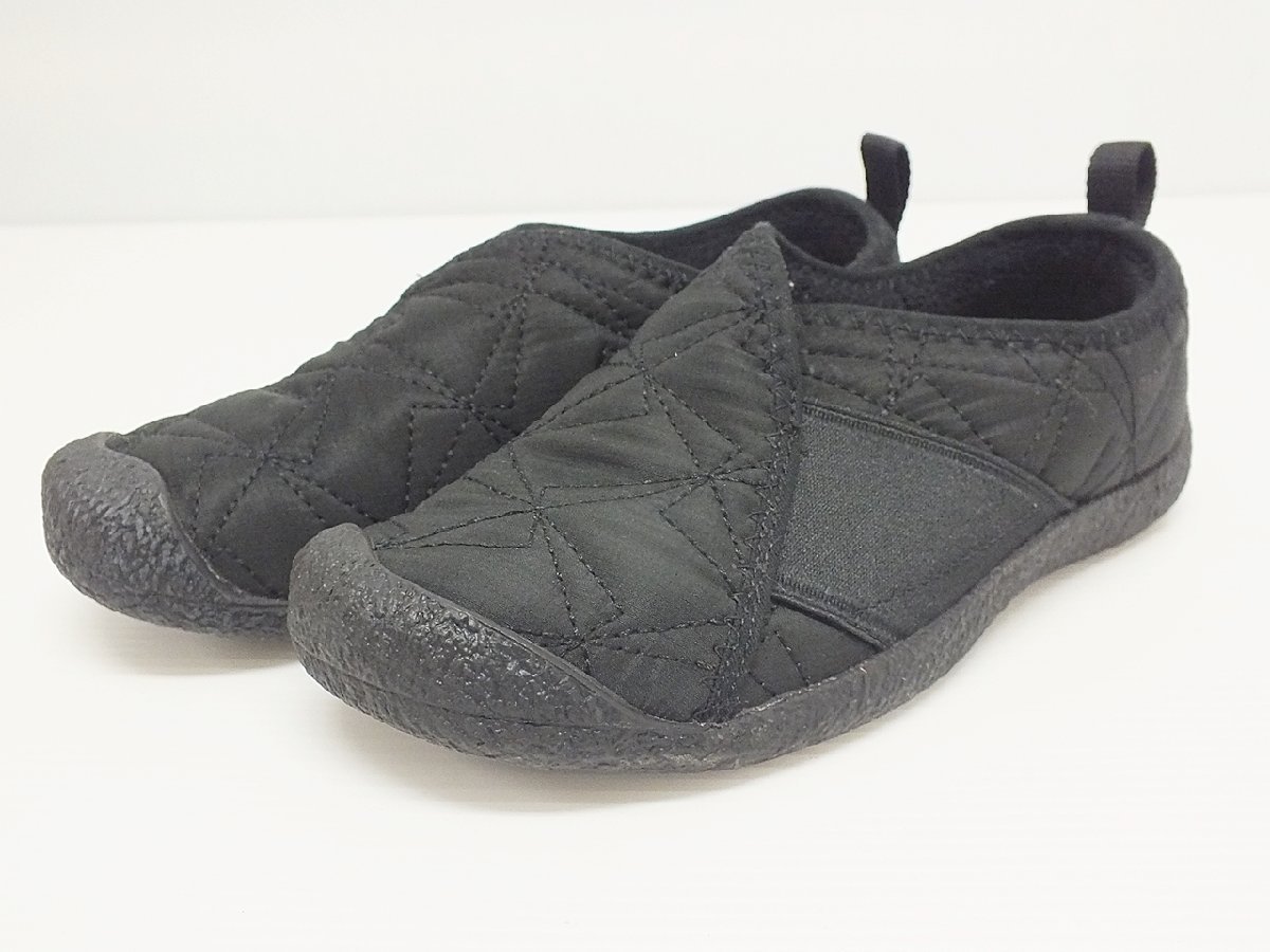 [16B-52-016-1] KEEN キーン Women's HOWSER Wrap ハウザーラップ 1025535 ブラック レディース 24cm