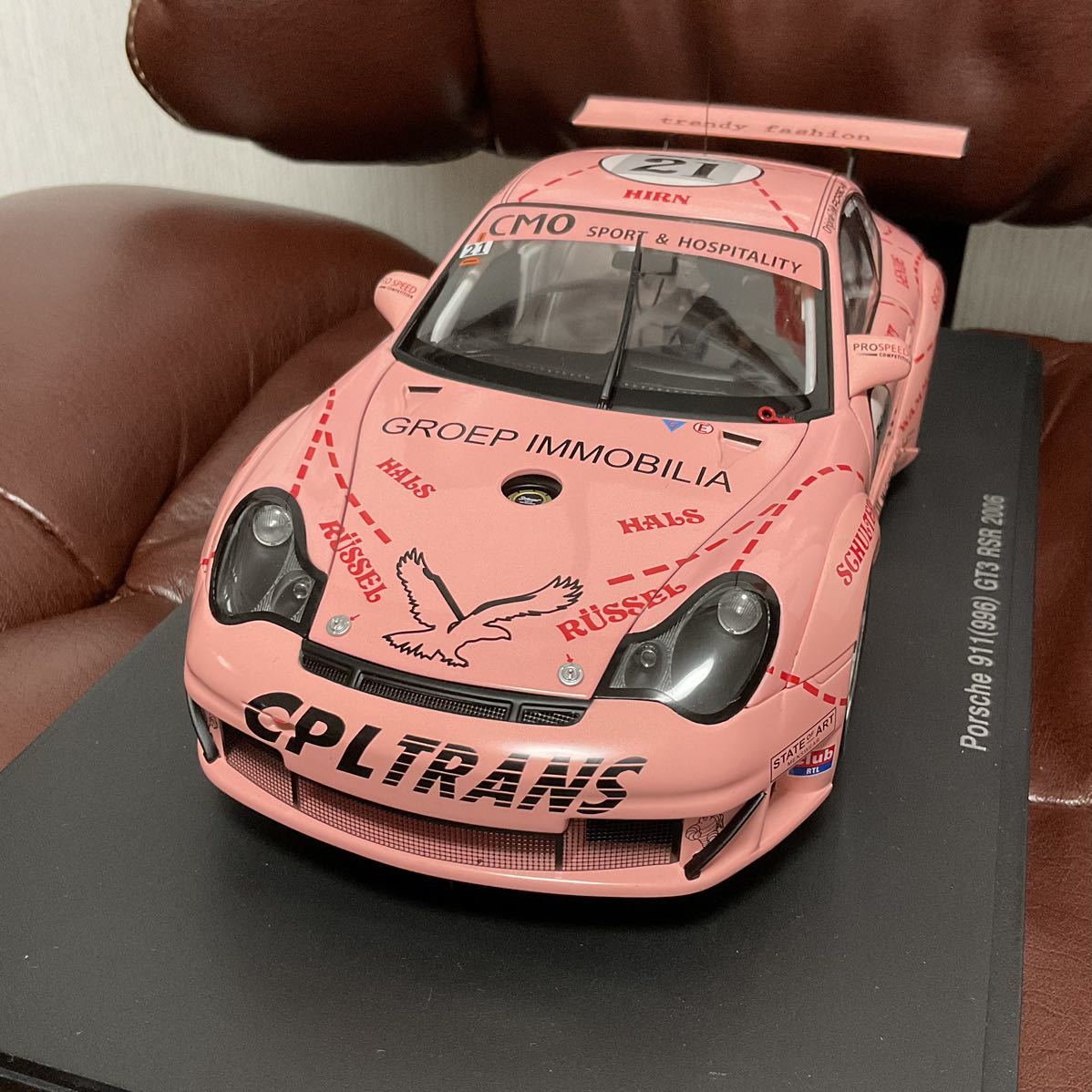 オートアート 1/18 ポルシェ 911 (996) GT3 RSR #21 2006 (8171-288)
