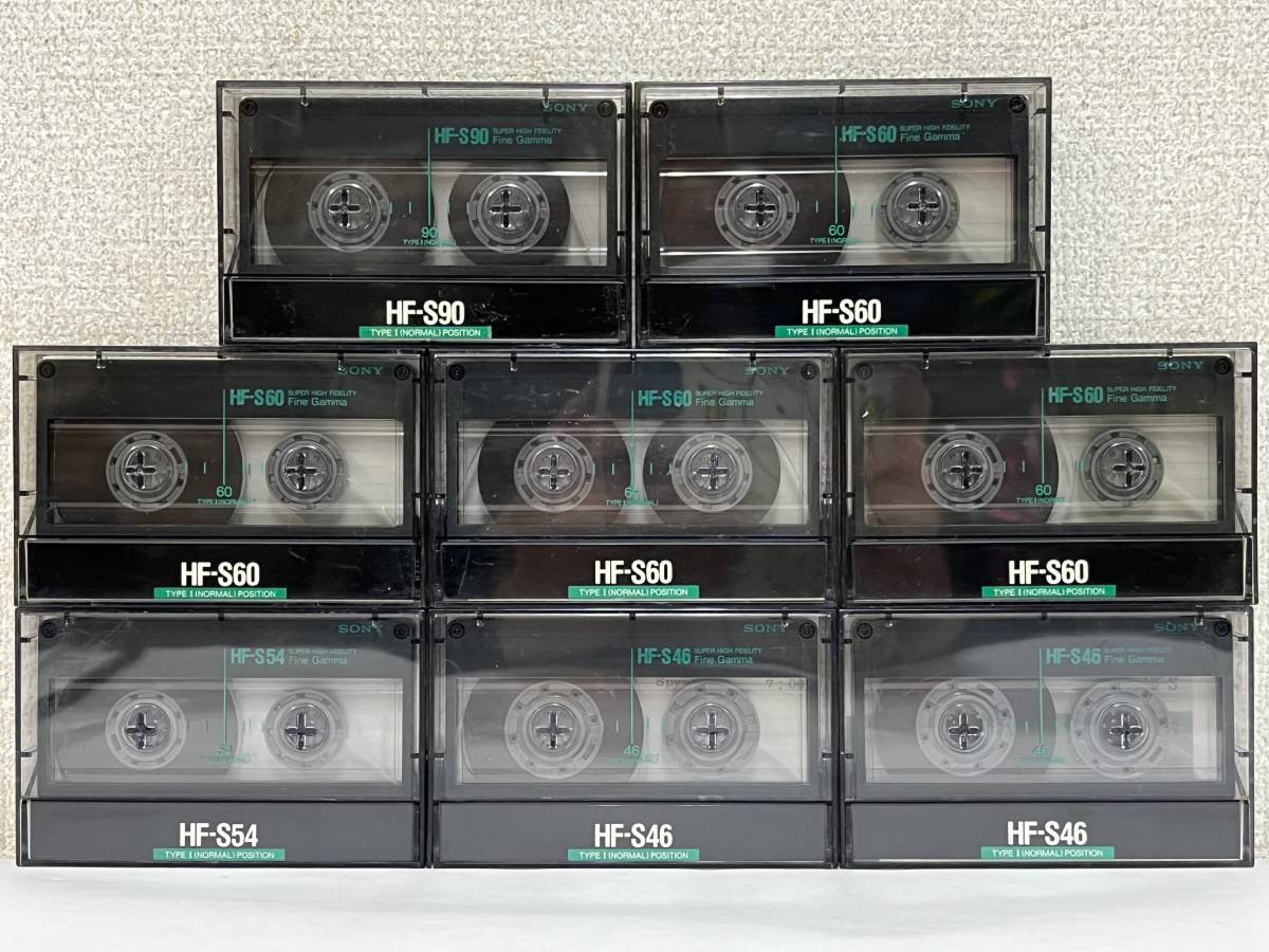 SONY HF-S 54 カセットテープ ノーマルポジション 10本セット SONY HF-S 54 カセットテープ ノーマルポジション 10本セット