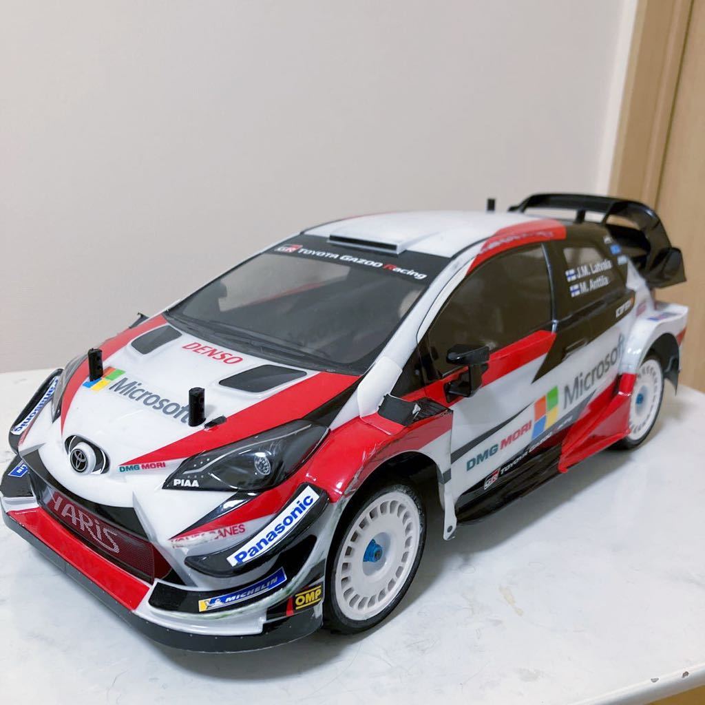 美品】xv02 【ボディ付】【オプション付】タミヤ ラリーカー 1/10