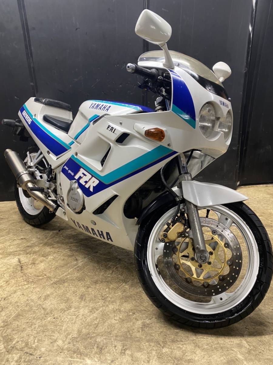 ヤマハ FZR250 2KR 48616㎞ エンジン実働 絶版車 旧車 250㏄ 書類あり 