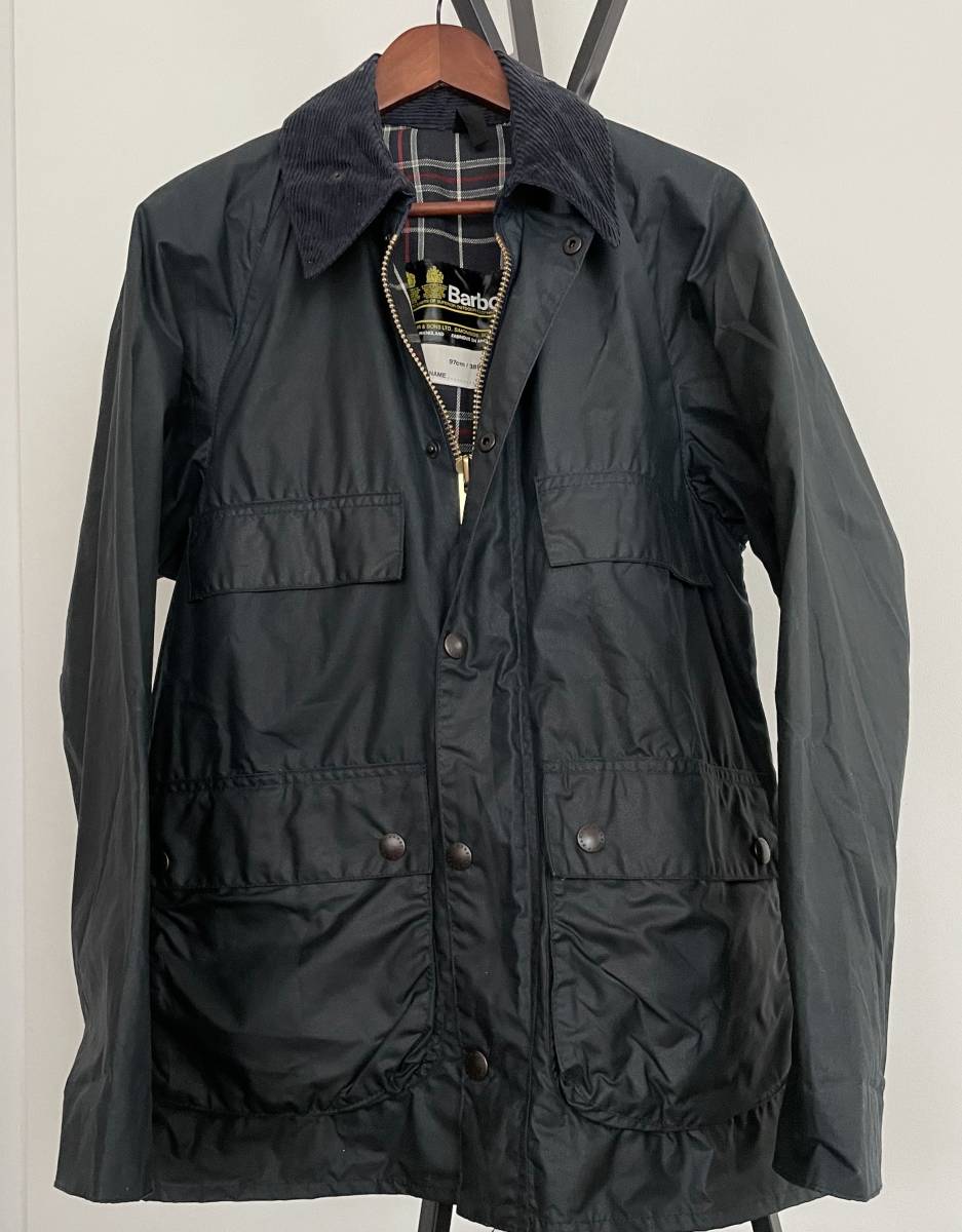 2クレスト初期 C38 ビデイル ミント ykk 棒 80's バブアー 英 barbour bedale crest crown warrant イギリス クラウン ワラント デッド