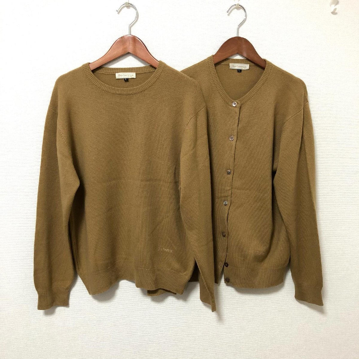 BURBERRY ベージュ アンサンブル 38 BURBERRY ベージュ系 Burberry(バーバリー) アンサンブル(レディース