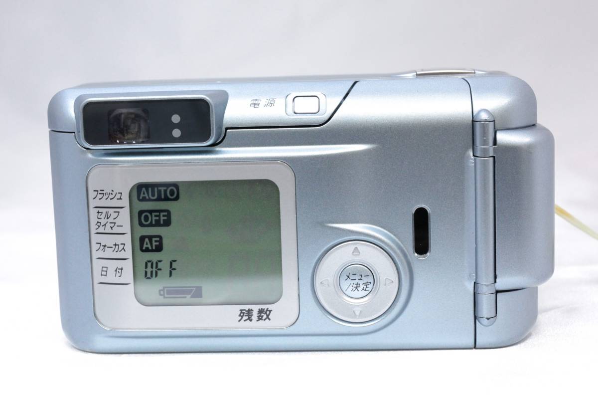 動作確認済みフィルムカメラ FUJI FILM NATURA S アクア Yahoo 稼働品