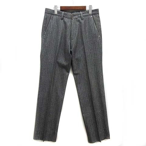 J6230 美品 ヒューゴボス 現行 ヘリンボーン ツイードダブルチェスター