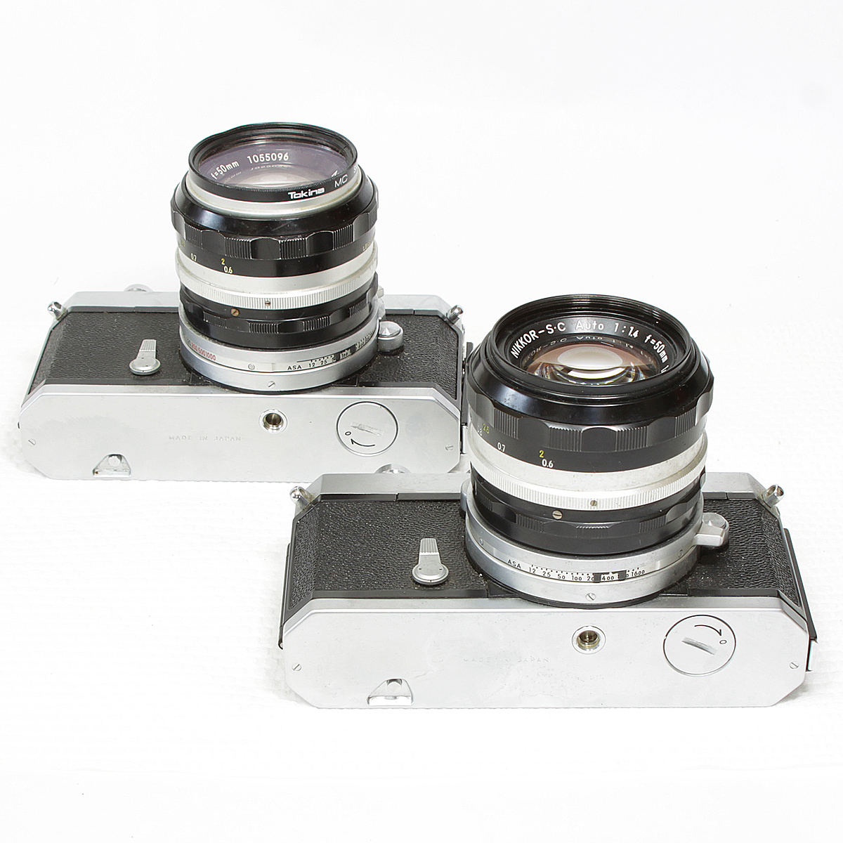 Nikomat FTN 50mm F1.4 2台 Nikomat 50mm Nikon lens セット with