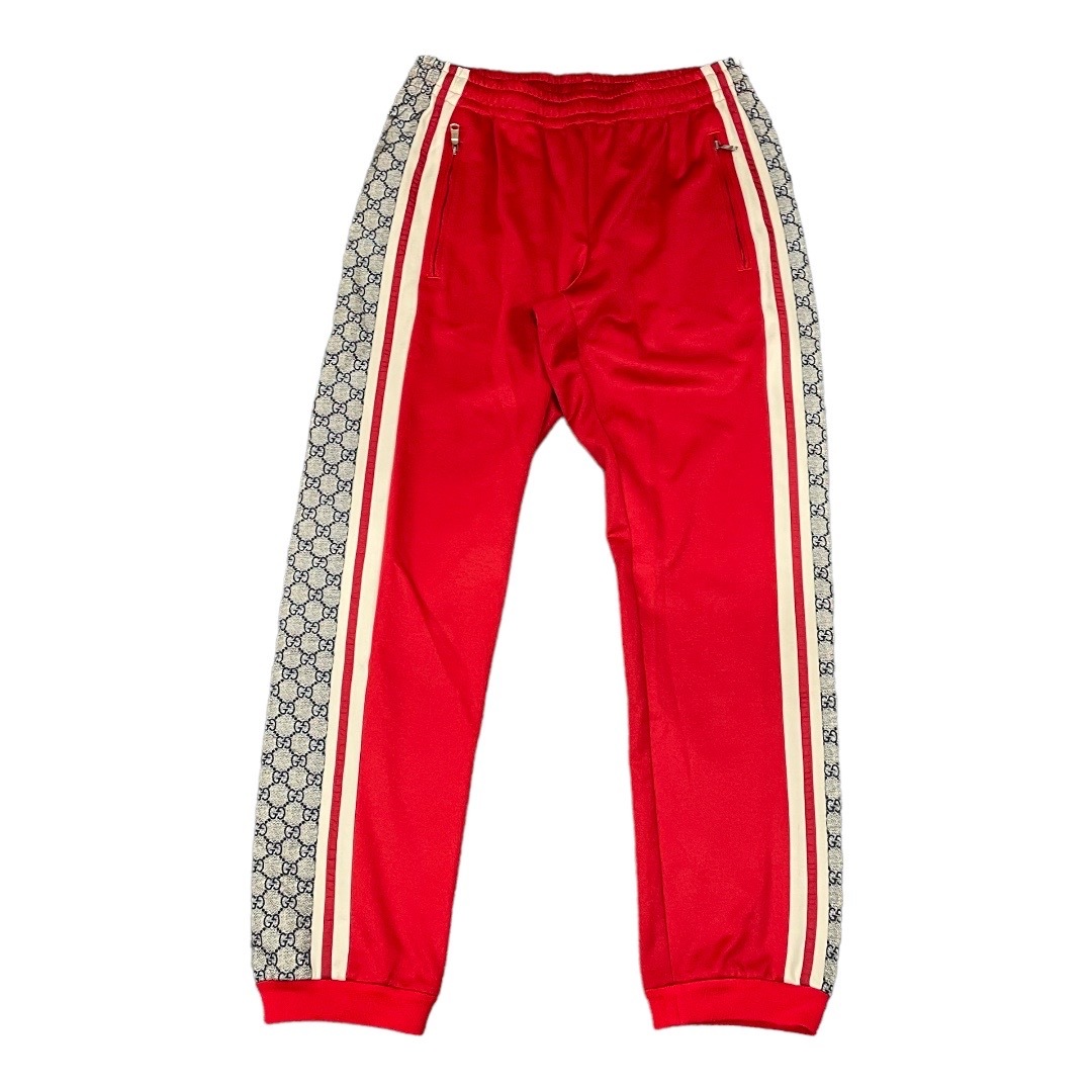 国内正規 ○ GUCCI 19SS GGテクニカル ジャージー トラックパンツ