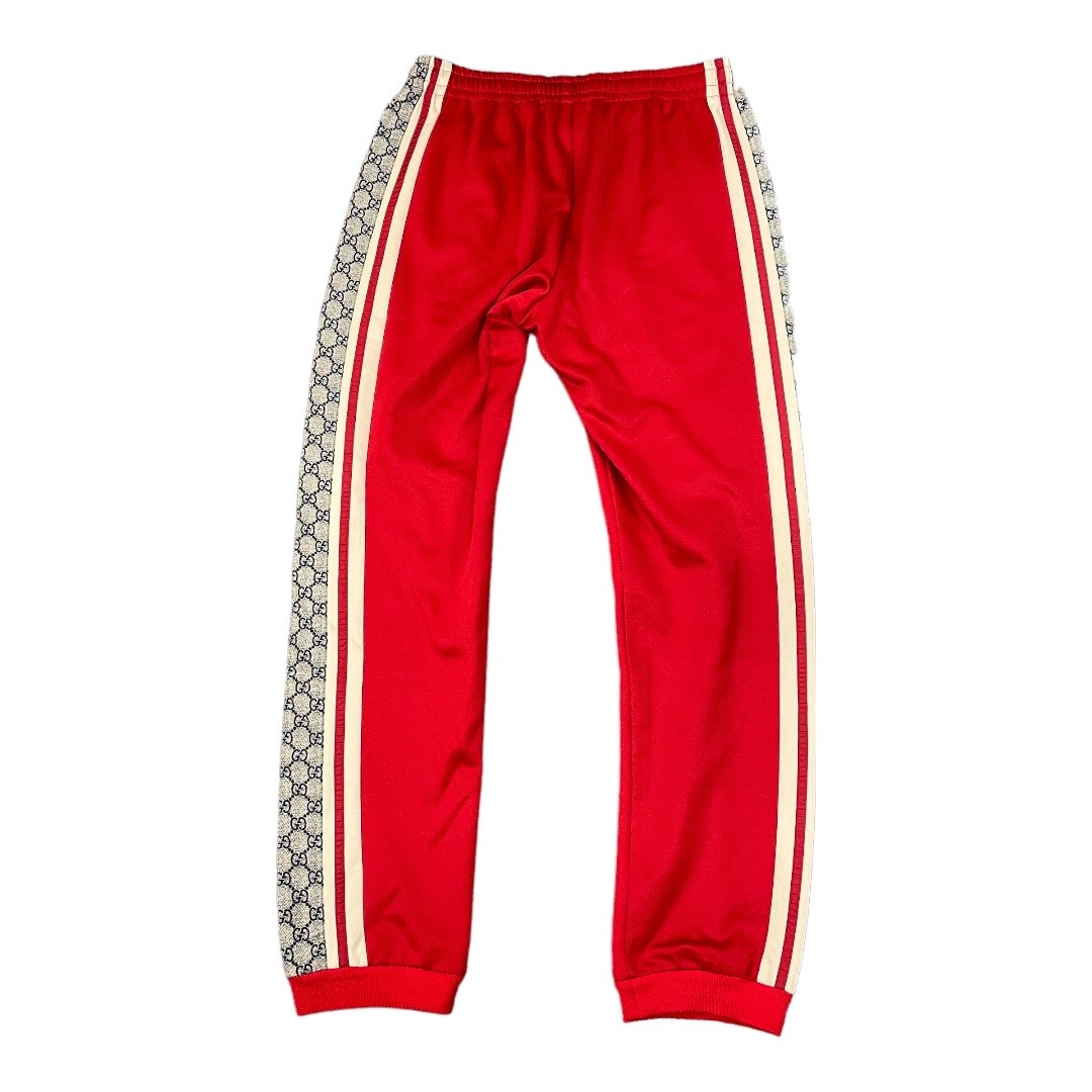 国内正規 ○ GUCCI 19SS GGテクニカル ジャージー トラックパンツ