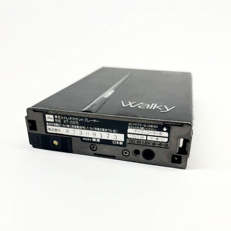 TOSHIBA KT-GS15 東芝 Walky ポータブルカセットプレーヤー ホワイト