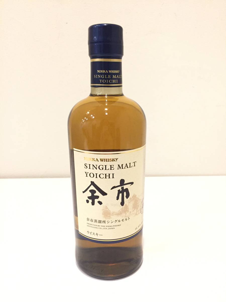 【未開栓品】ニッカウイスキー シングルモルト 余市 700ml 45％ since1934 北海道 余市蒸溜所 モルト原酒 ニッカウヰスキー NIKKA　
