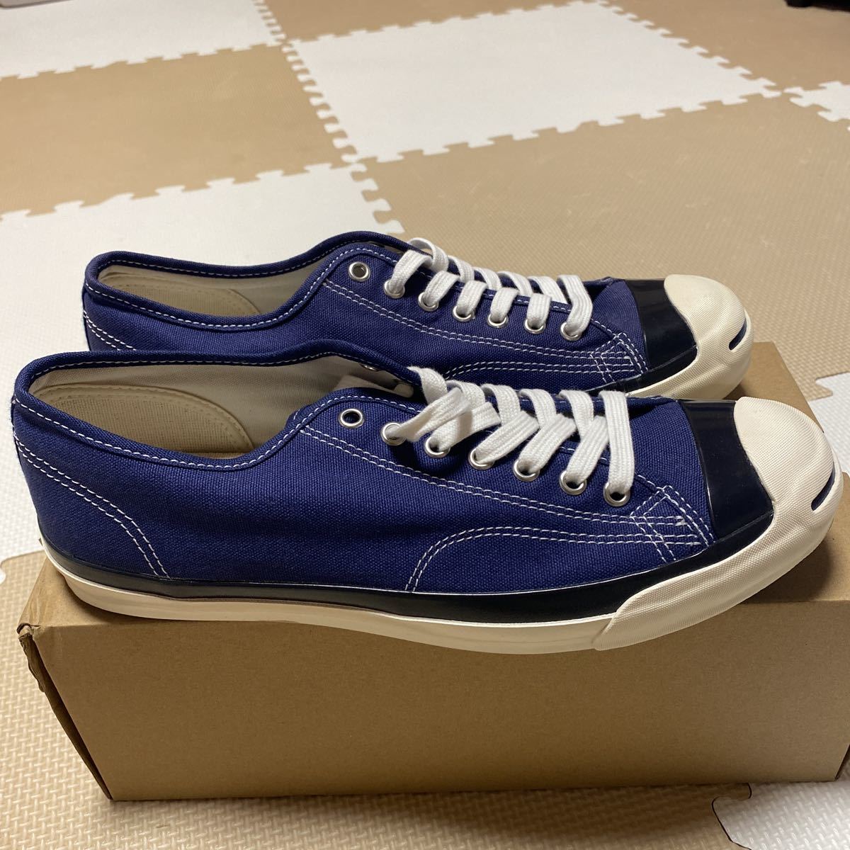 CONVERSE コンバース ジャックパーセル jack purcell 紺色 NAVY 28cm 