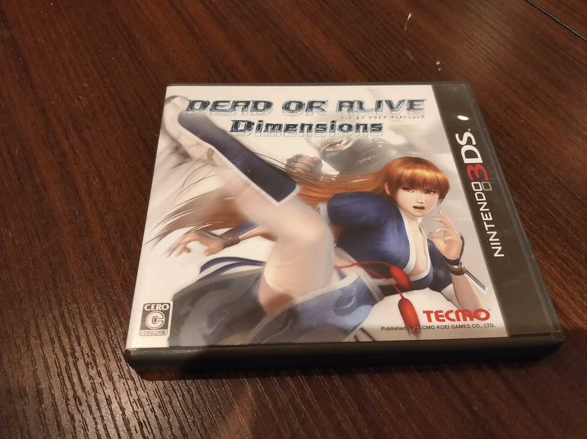3DS　DEAD OR ALIVE Dimensions/デッド オア アライブ ディメンションズ コーエーテクモ TECMO KOEI ニンテンドー3DS DOA