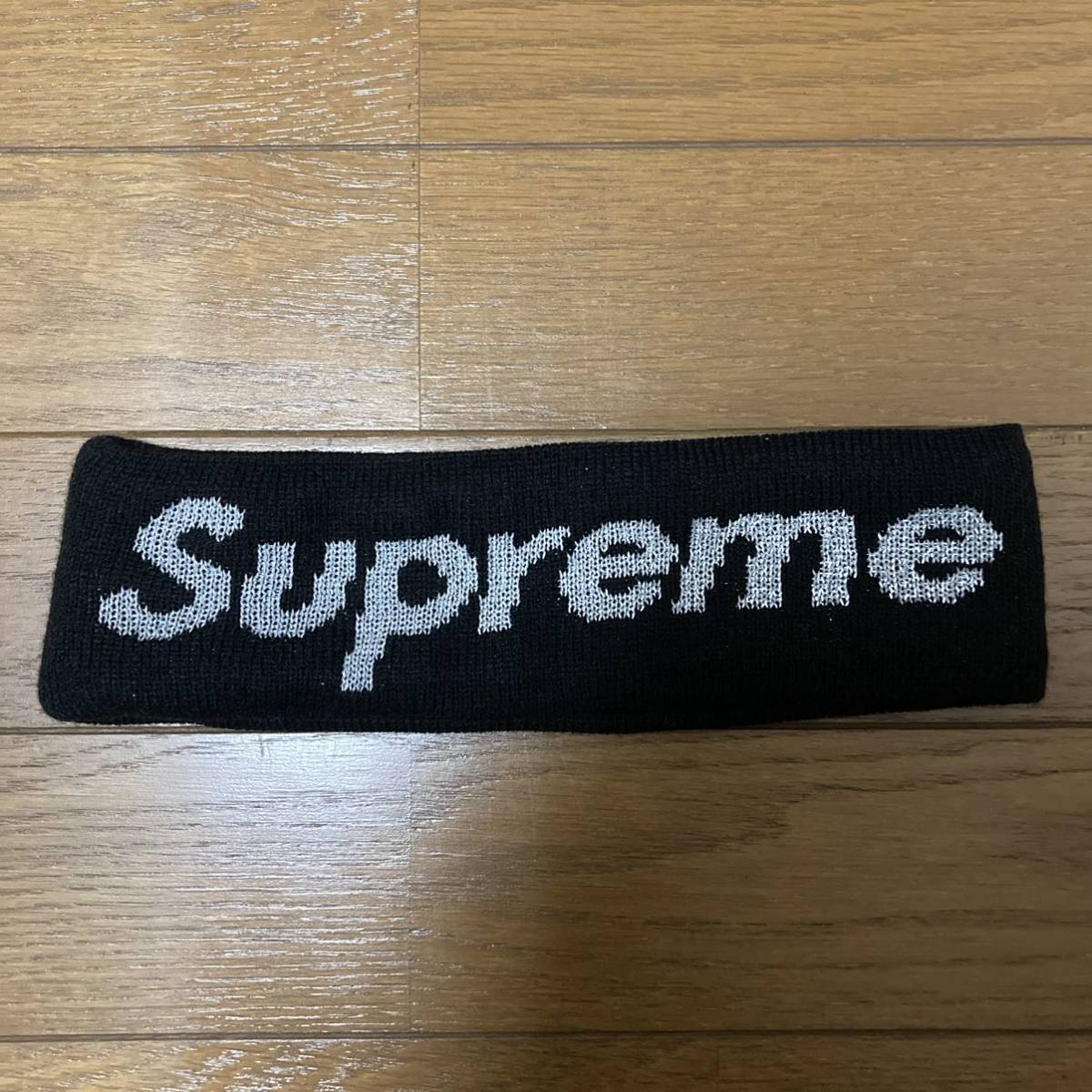 Supreme ブラック シュプリーム　ニューエラ　ヘアバンド　ヘッドバンド Supreme 'Fleece Headband'フリース ヘッドバンド ヘアバンド 黒