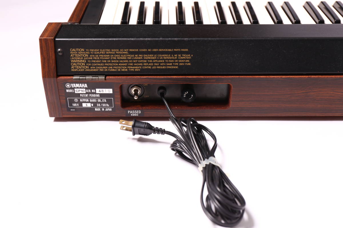1円から管2109/YAMAHA CP10 電子ピアノ/ハードケース付き/簡易 の入札 