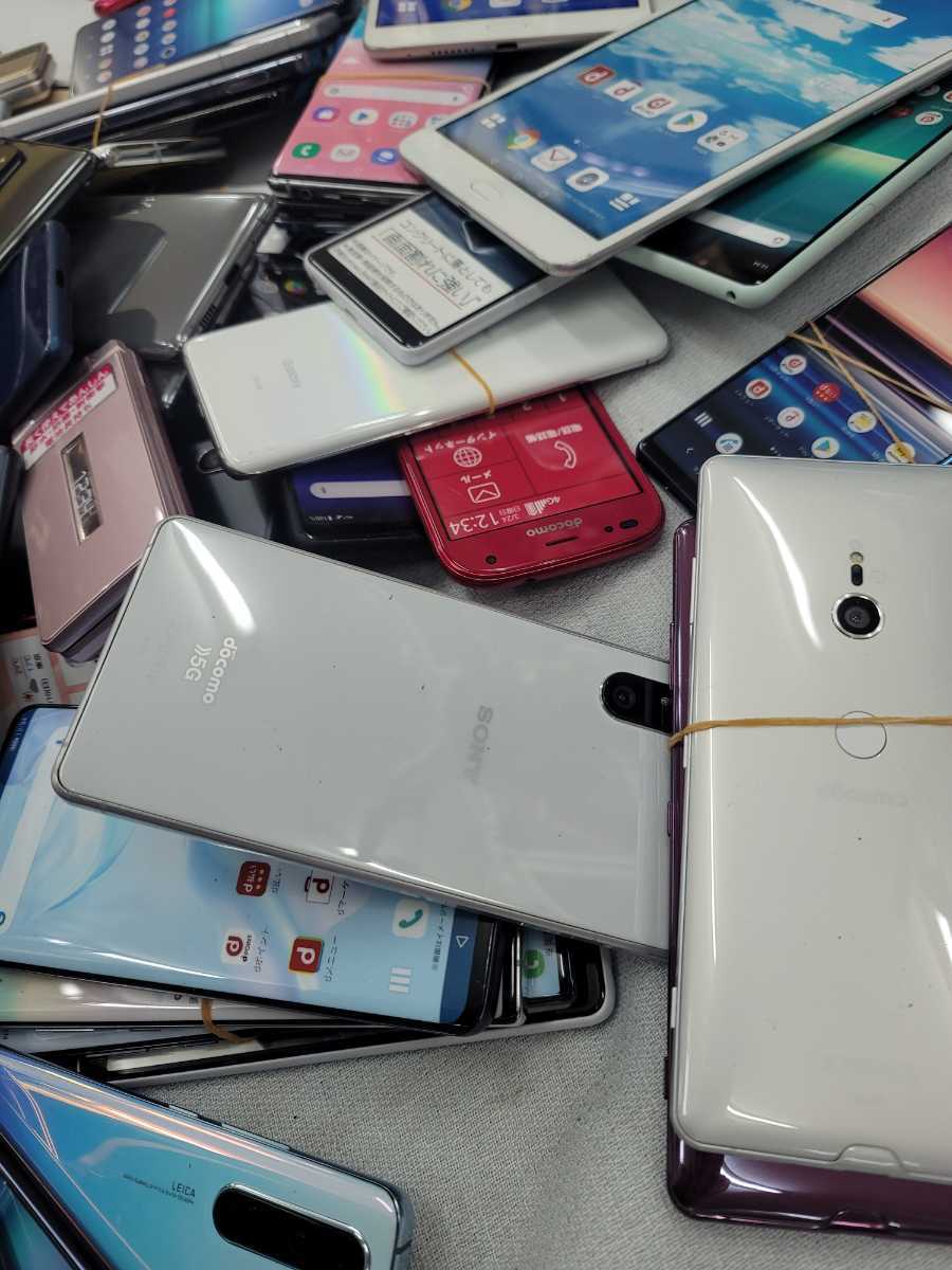 大量セット モックアップ サンプル品 スマホ タブレット ガラケー SONY