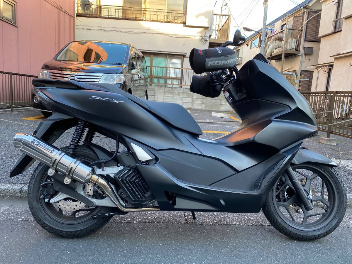 PCX JK05 エンデュランス hi-POWER SPORTS マフラーTYPE R ステンレス 