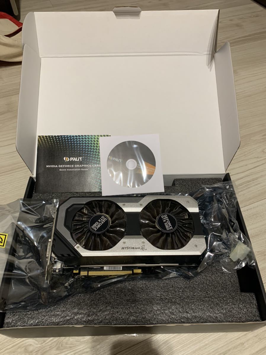 Palit GeForce GTX 1060 6GB JETSTREAM 風 PALIT GEFORCE GTX1060 6GB